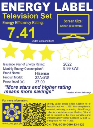 HISENSE - 32" SMART TV