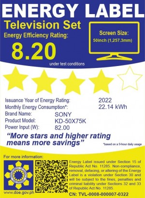 Sony | 50" | X75K | 4K Ultra HD | High Dynamic Range (HDR) | Smart TV (Google TV)